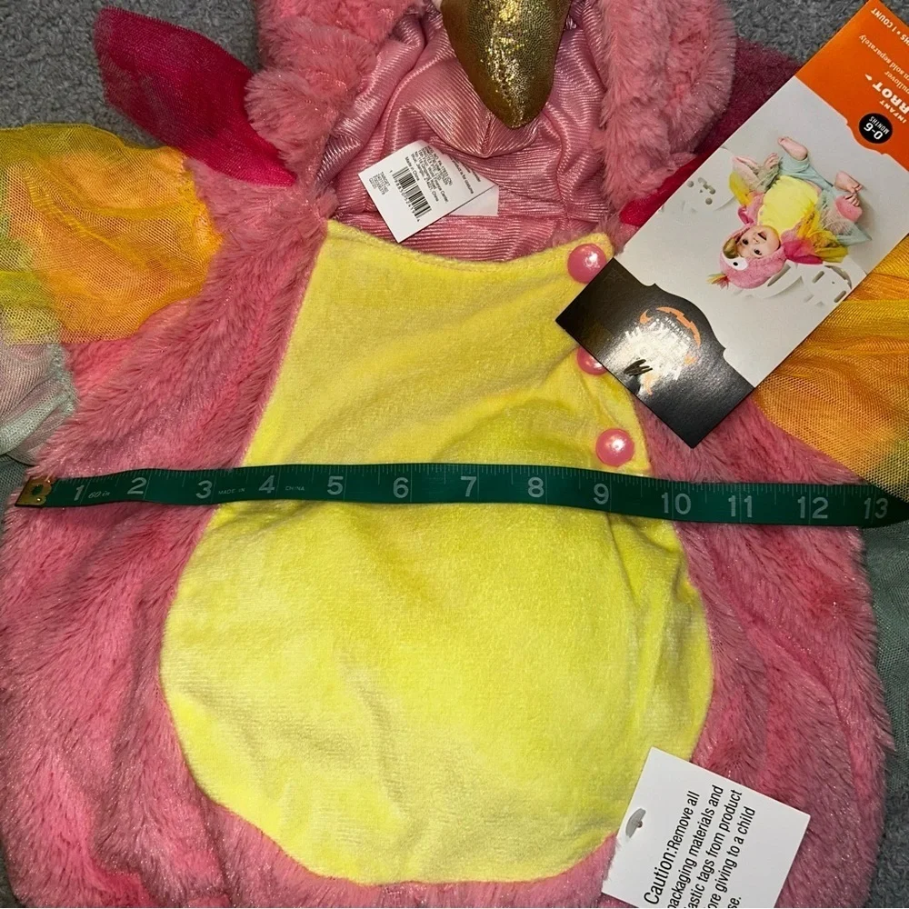 Vibrant Pink Parrot Kids Costume